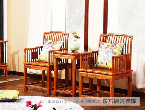中式装修居室空间明式家具|简净无华，空灵精妙