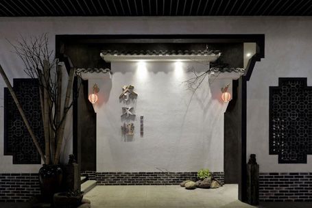 清雅至极的中式茶馆装修效果图
