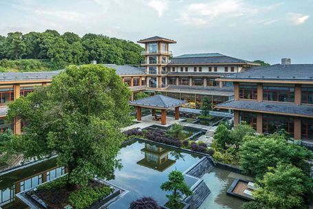 岳阳新中式酒店设计案例（君澜）-70000平米