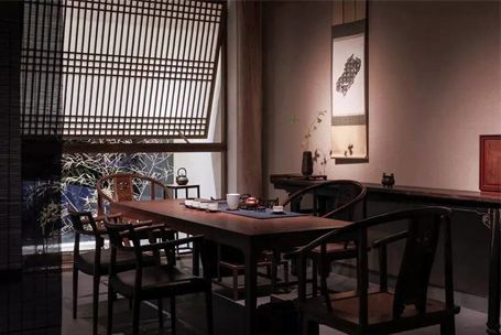 北京新中式茶楼设计案例（藏·岁）-300平米