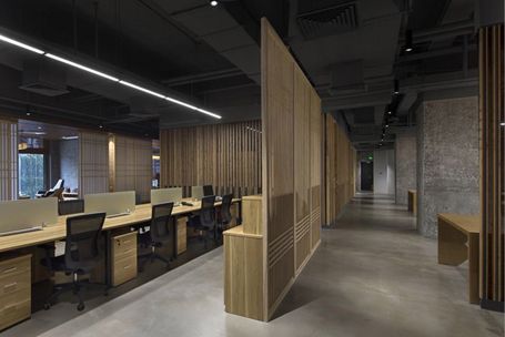 深圳新中式办公室装修设计案例-1873平米