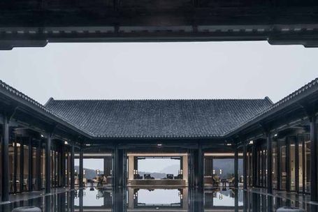 浙江安吉中式酒店设计案例（悦榕庄）-55000平米